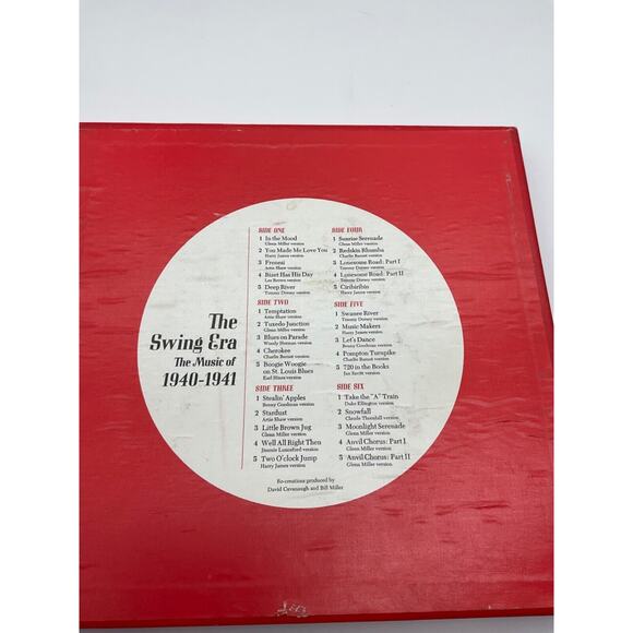 Vintage Jazz Box Set The Swing Era 1940-1941 Time Life Records Includes Magazine - Picture 2 of 16